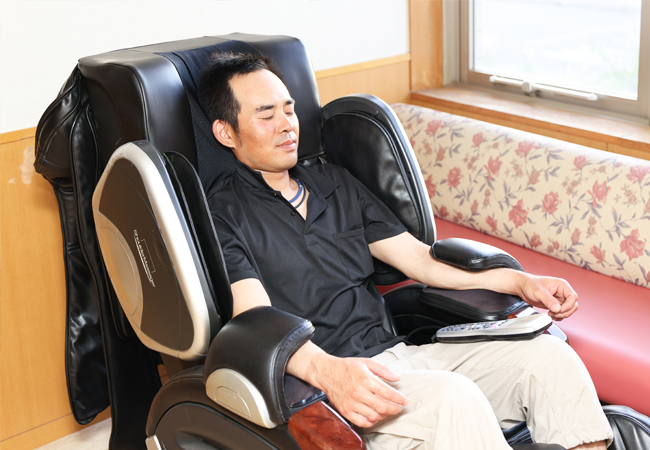 各フロアのマッサージ機